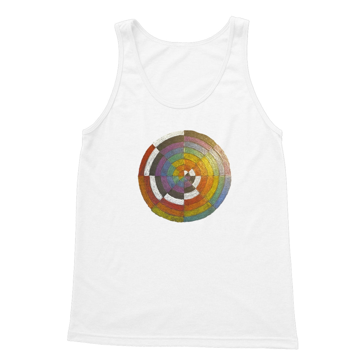 Colour Spiral Softstyle Tank Top