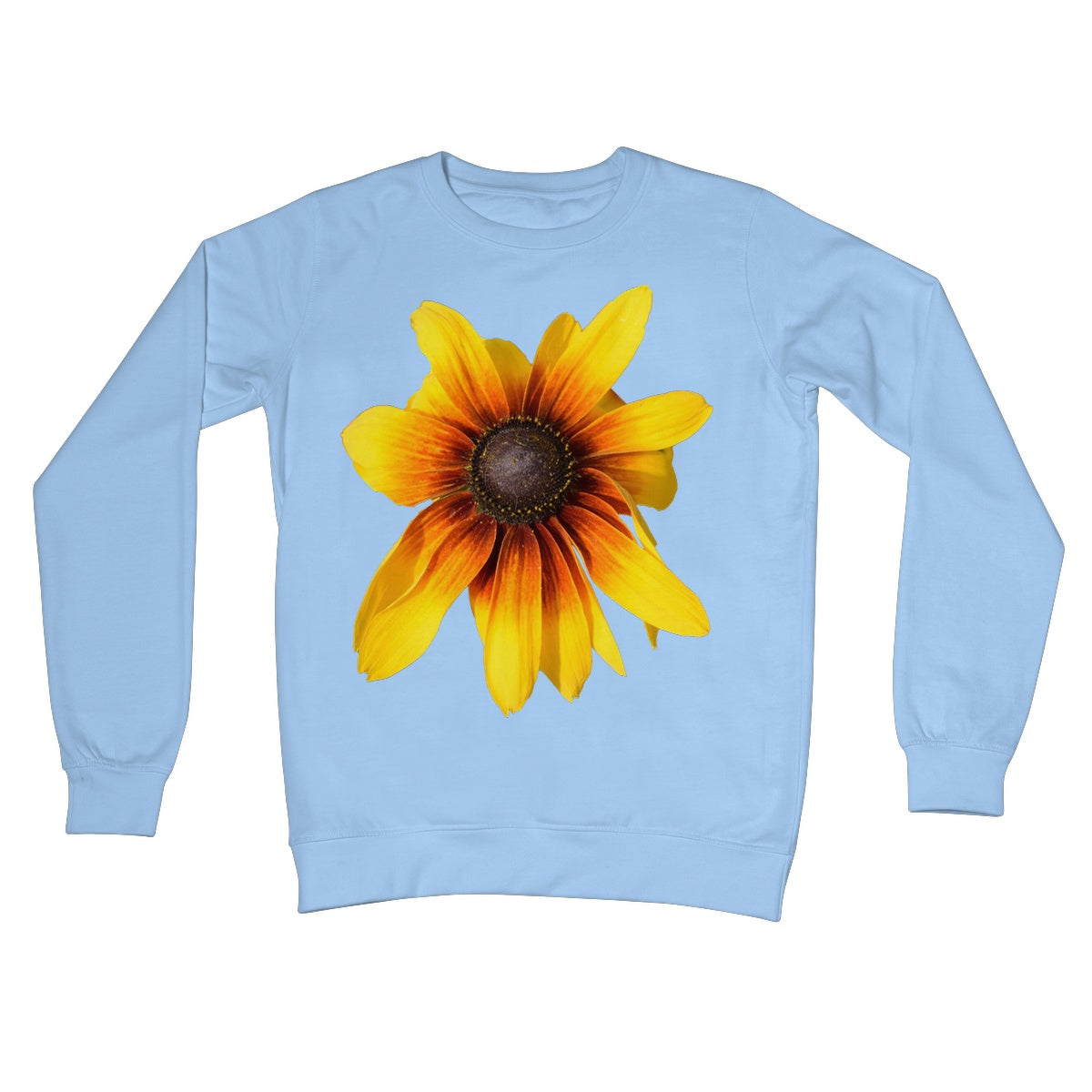 Yellow Flower 'Rudbeckia Golden jubilee' Crew Neck Sweatshirt