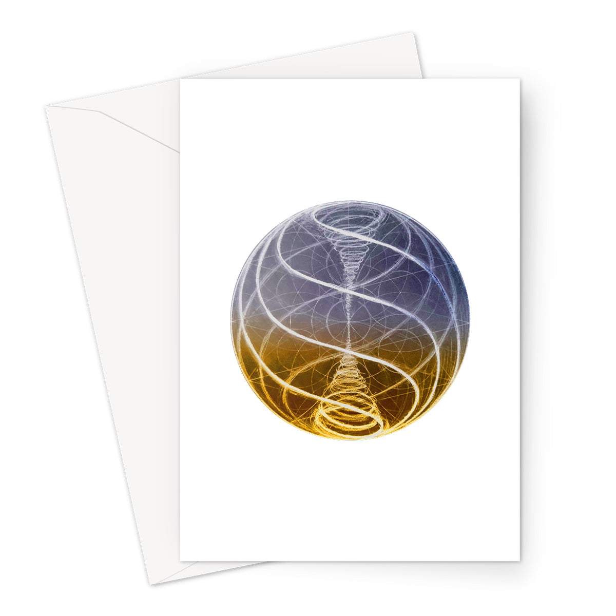 Energy Torus Greeting Card