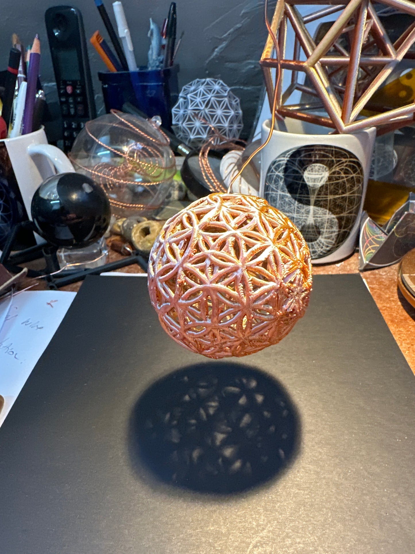 Organic Flower of Life Sphere