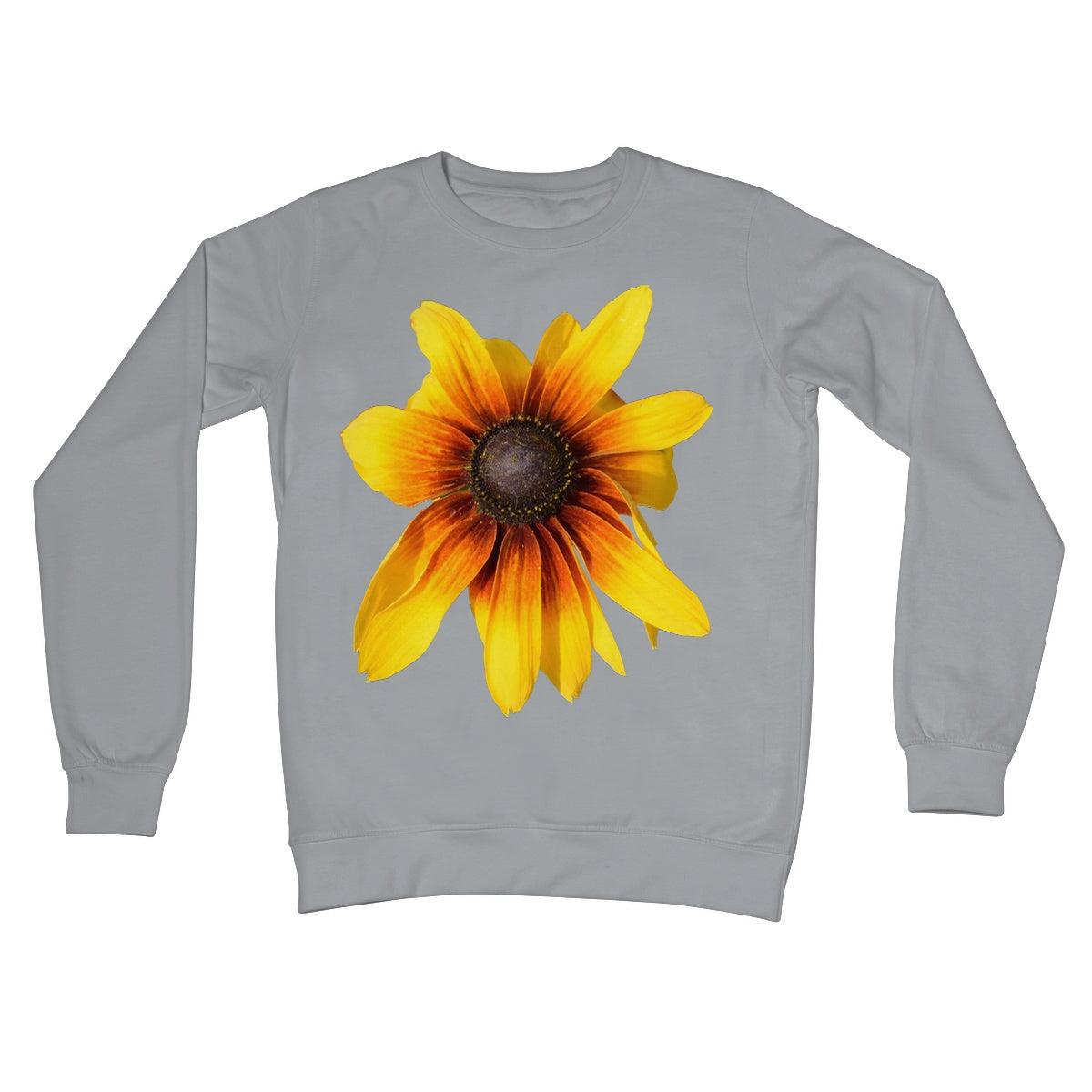 Yellow Flower 'Rudbeckia Golden jubilee' Crew Neck Sweatshirt