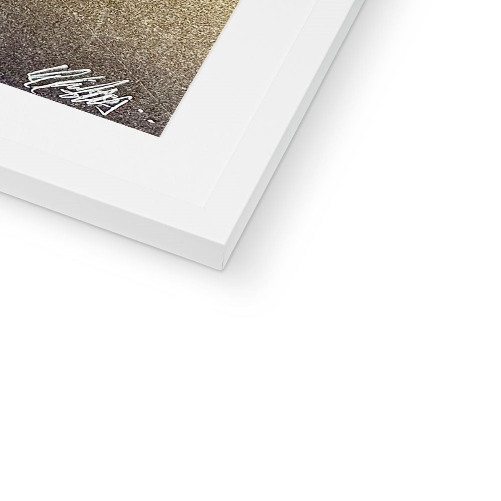 Energy Matrix inside a Torus Print Framed & Mounted Print