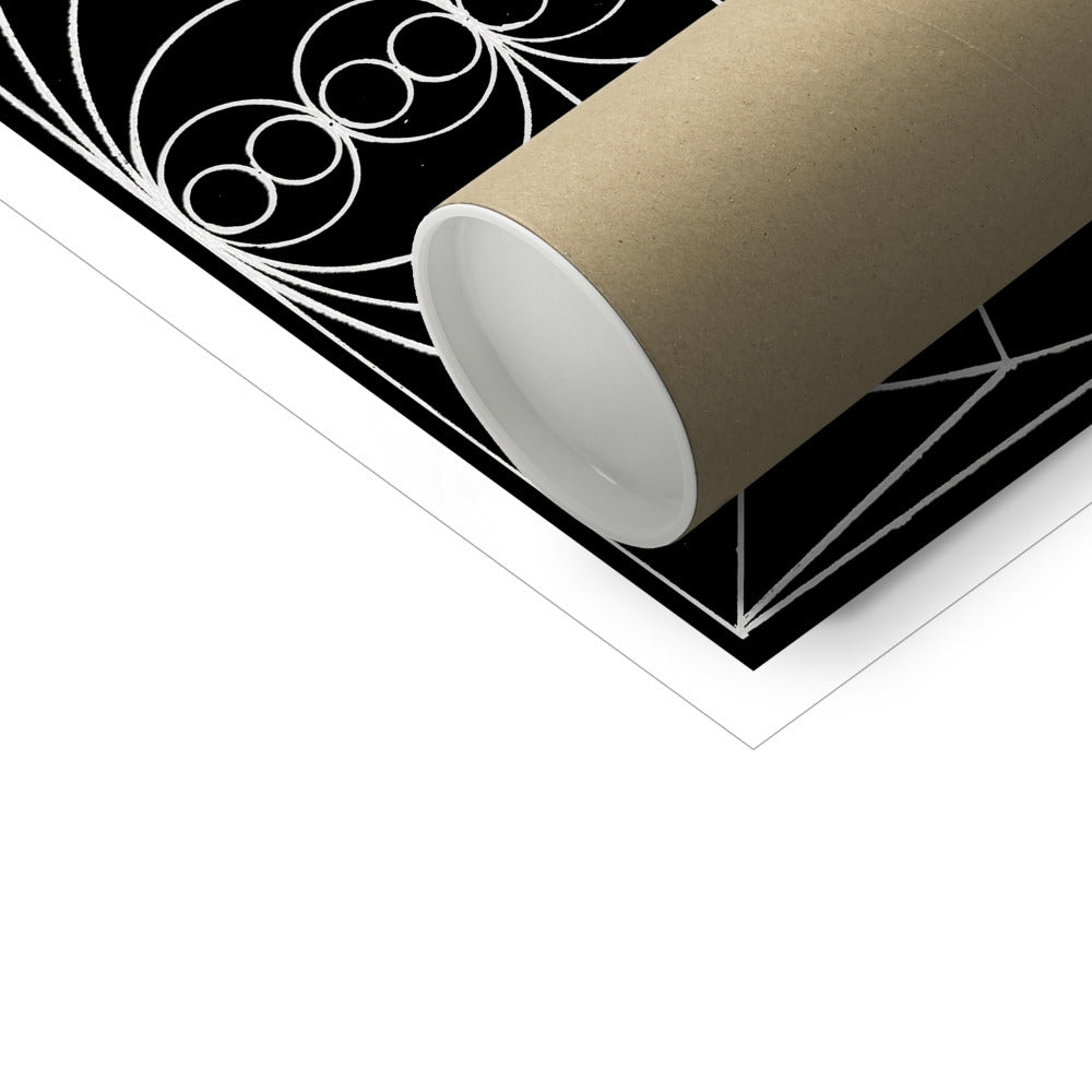 Wave Optics and Space Geometry After Walter Russell Print C-Type Print - Nature of Flowers