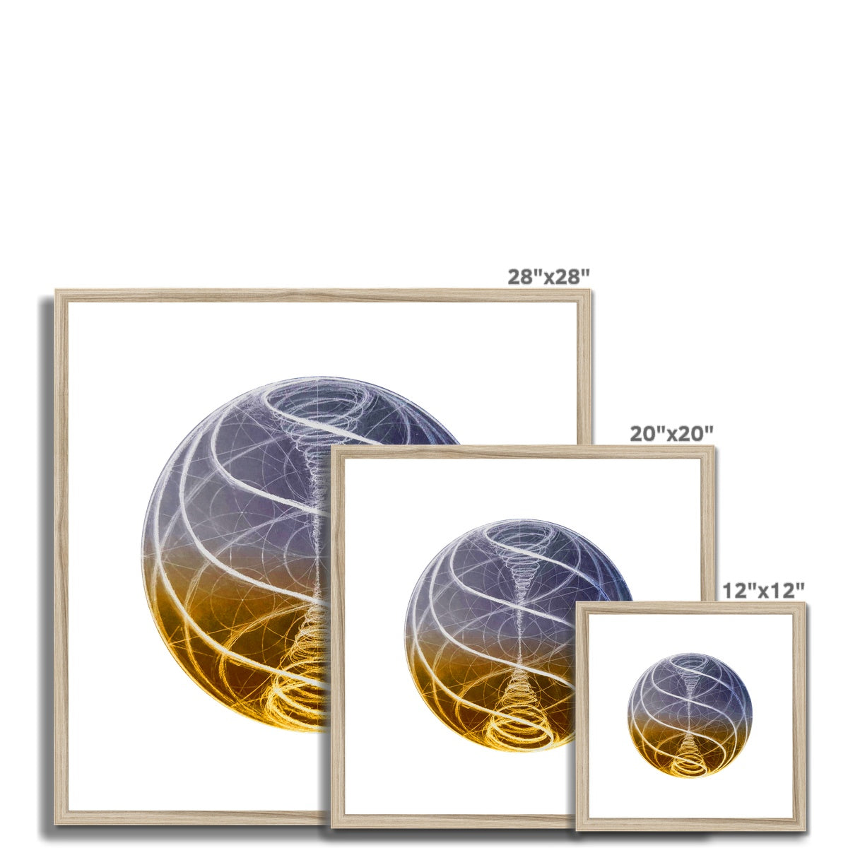 Energy Torus Framed & Mounted Print
