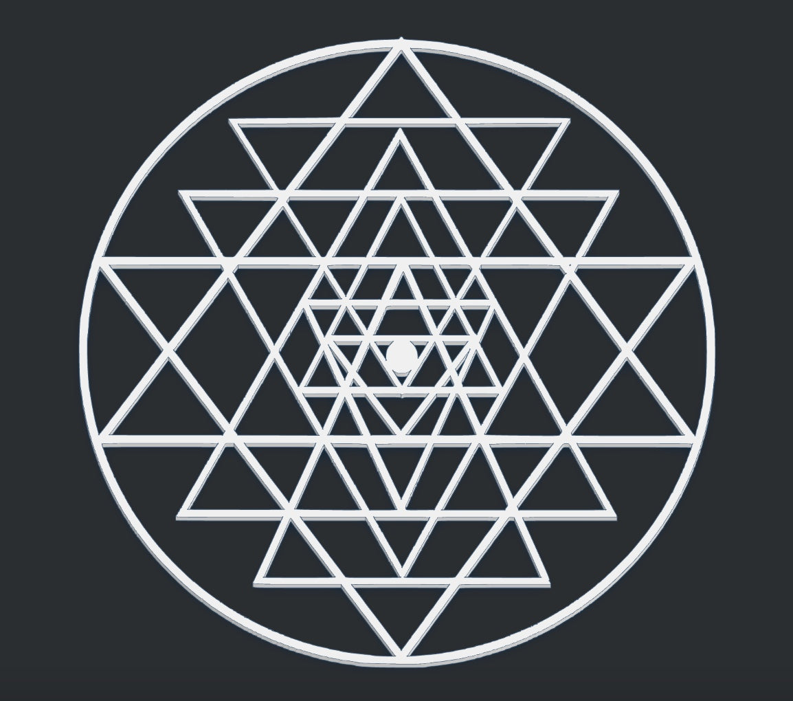 Sri Yantra Relief