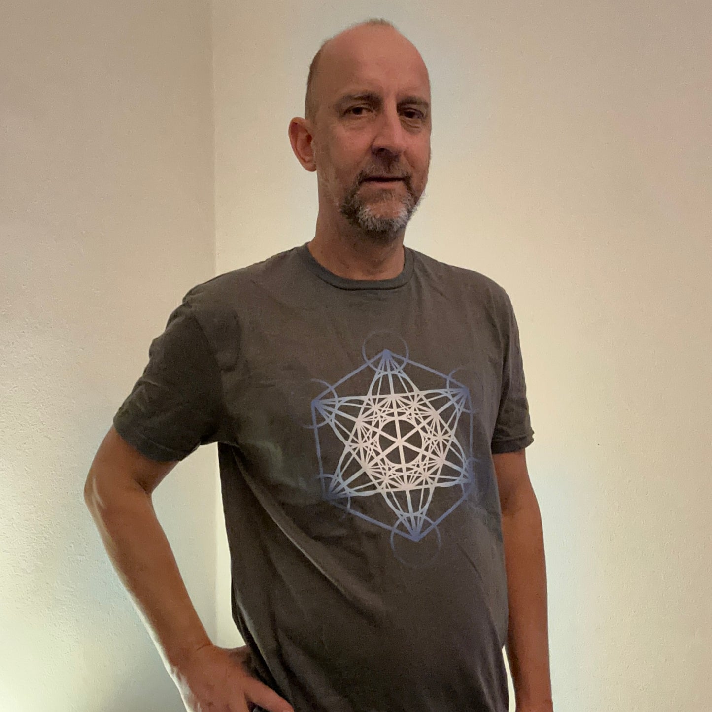 Metatron's Cube T-Shirt - Nature of Flowers