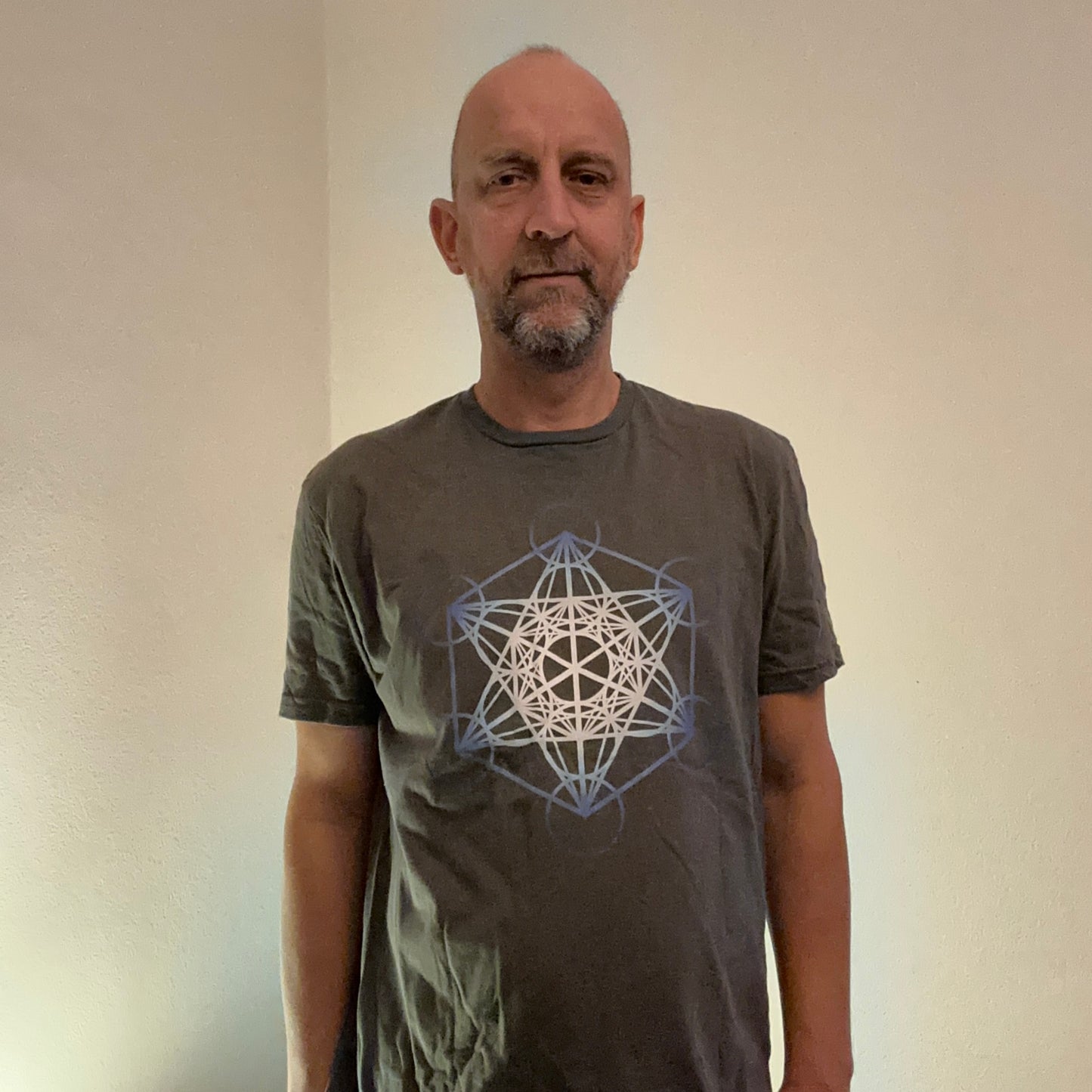 Metatron's Cube T-Shirt - Nature of Flowers