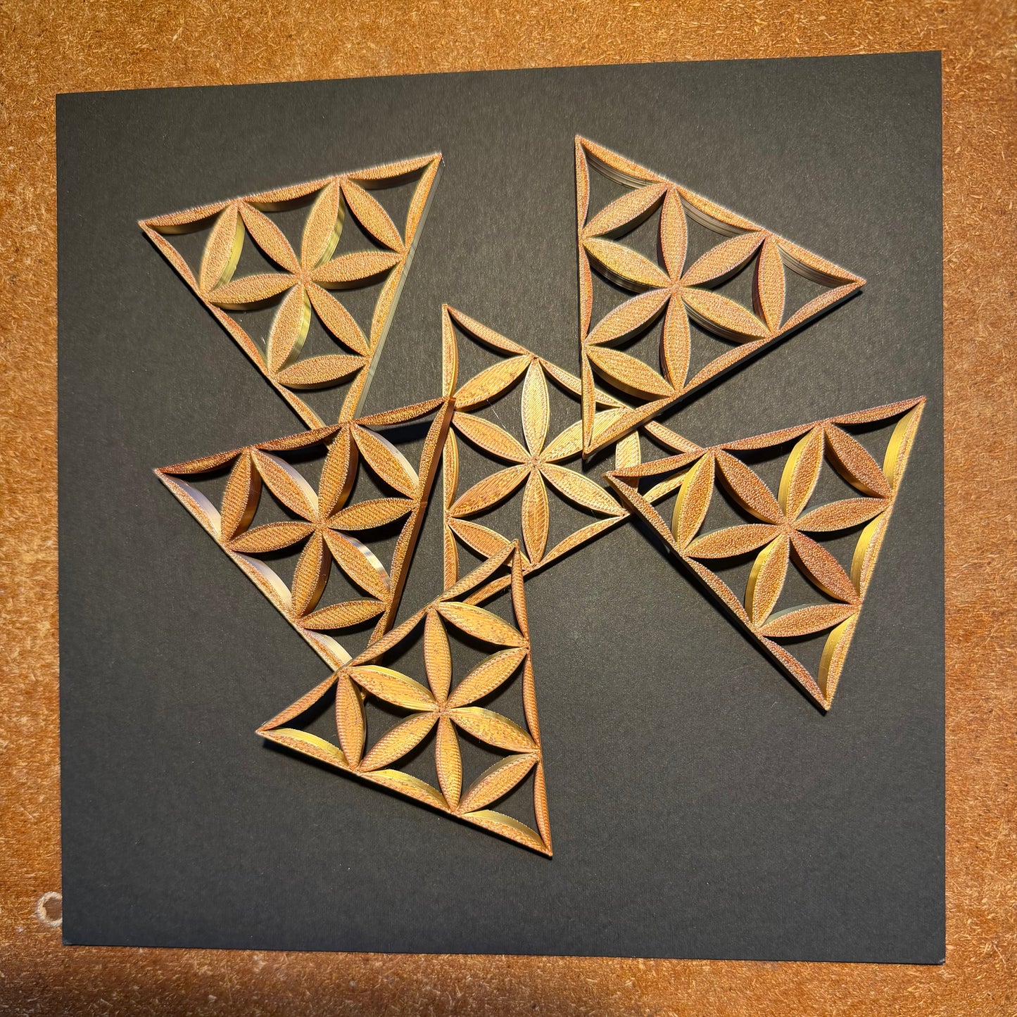 Flower of Life Segment Triangles – Modular Sacred Geometry Panels
Set of 6