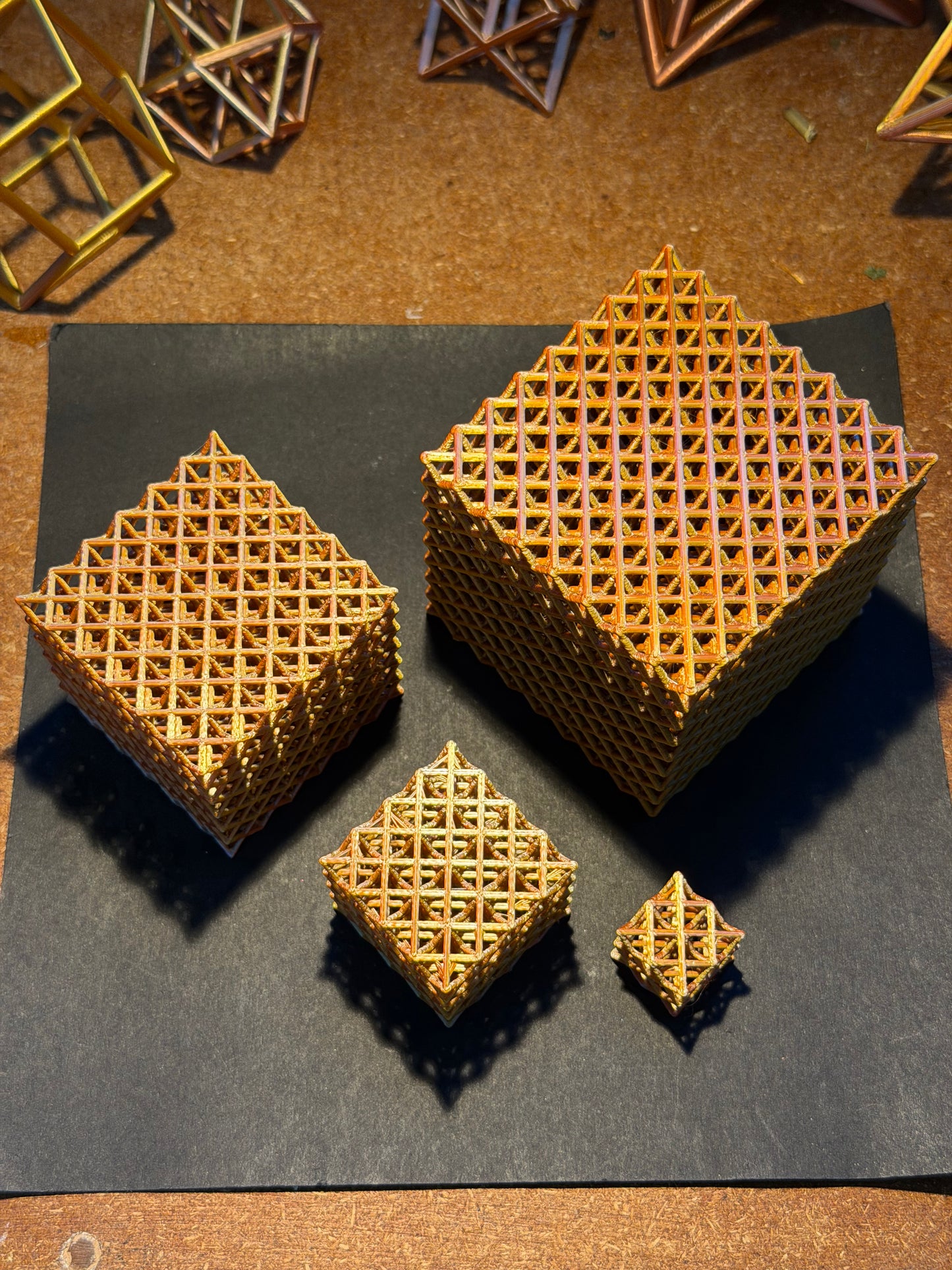 Merkaba and Vector Equilibrium Combined collection 1