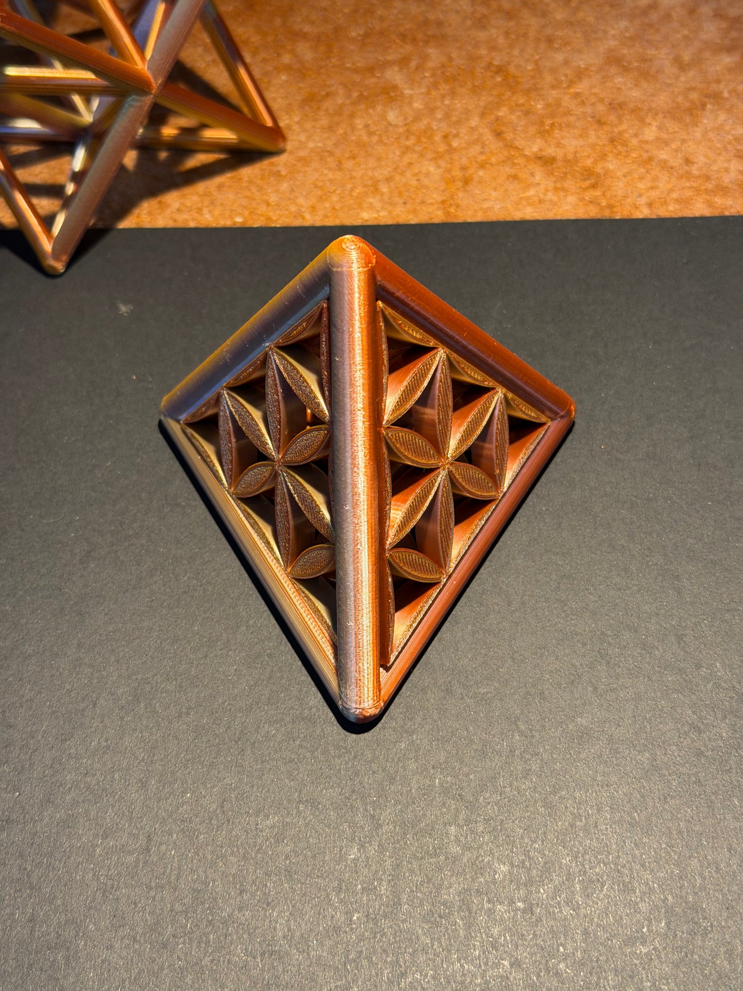 Special Edition: The Infused Tetrahedron (97mm) - Nature of Flowers