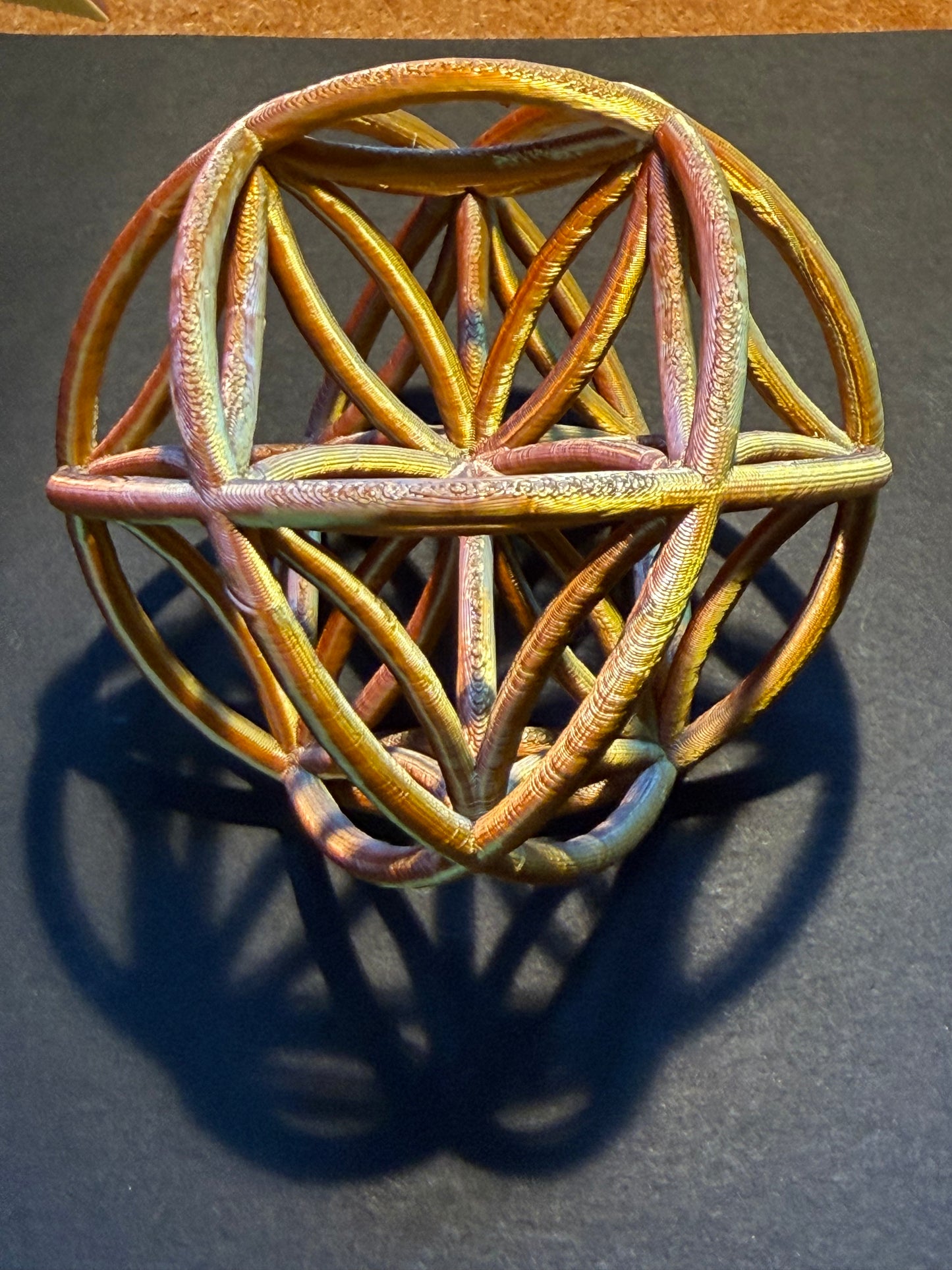 Curved Vector Equilibrium Sculpture (100mm) - Nature of Flowers