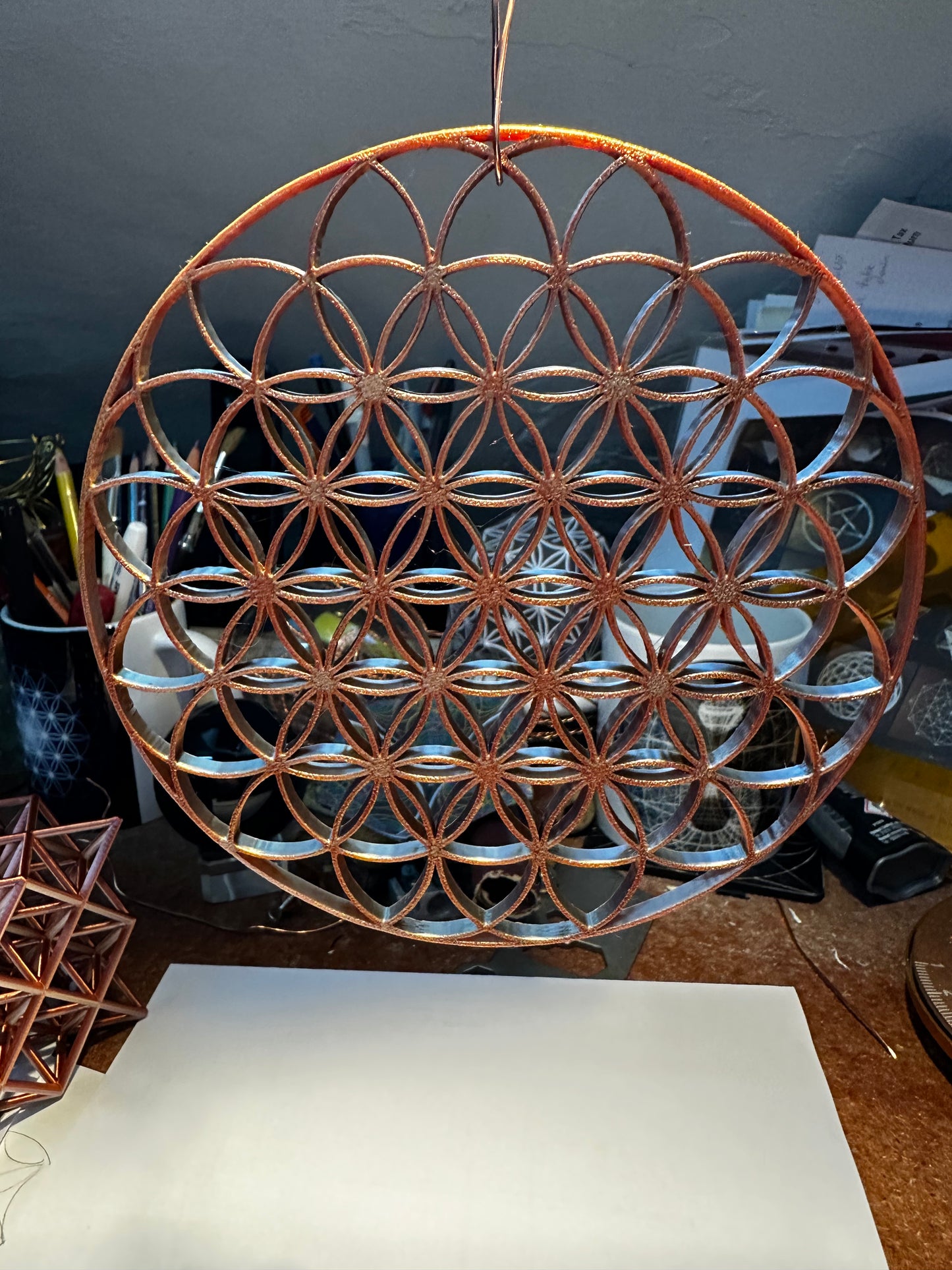 Flower of Life Relief