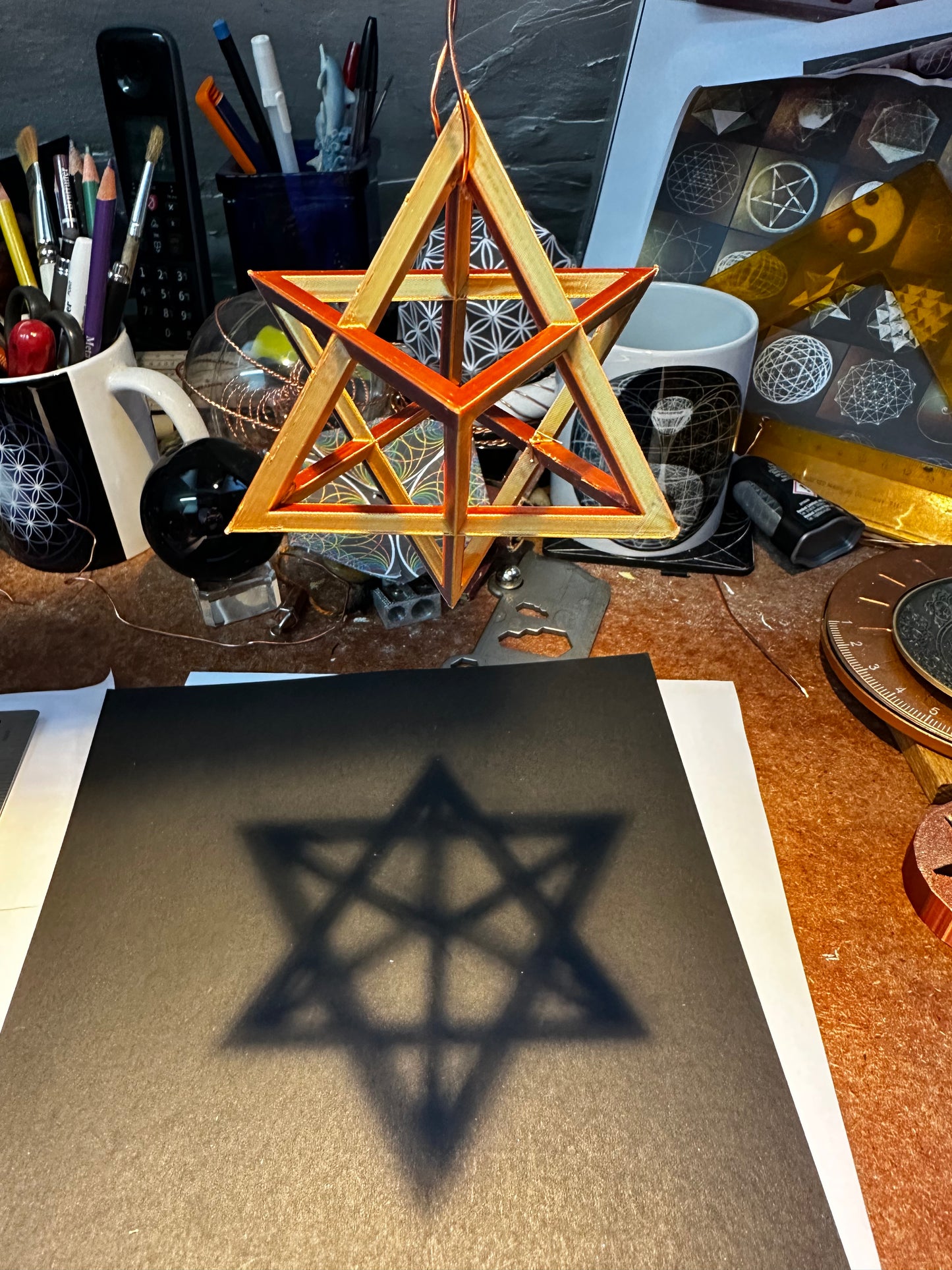 3D Printed Merkaba Star