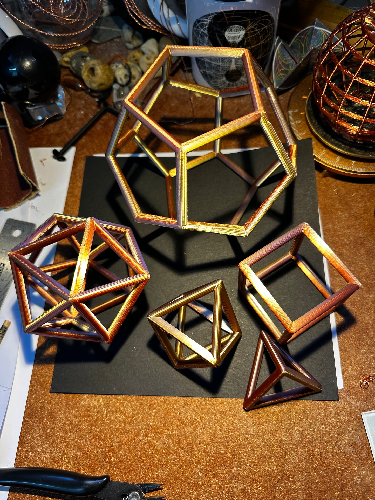 Platonic Solids set of all 5