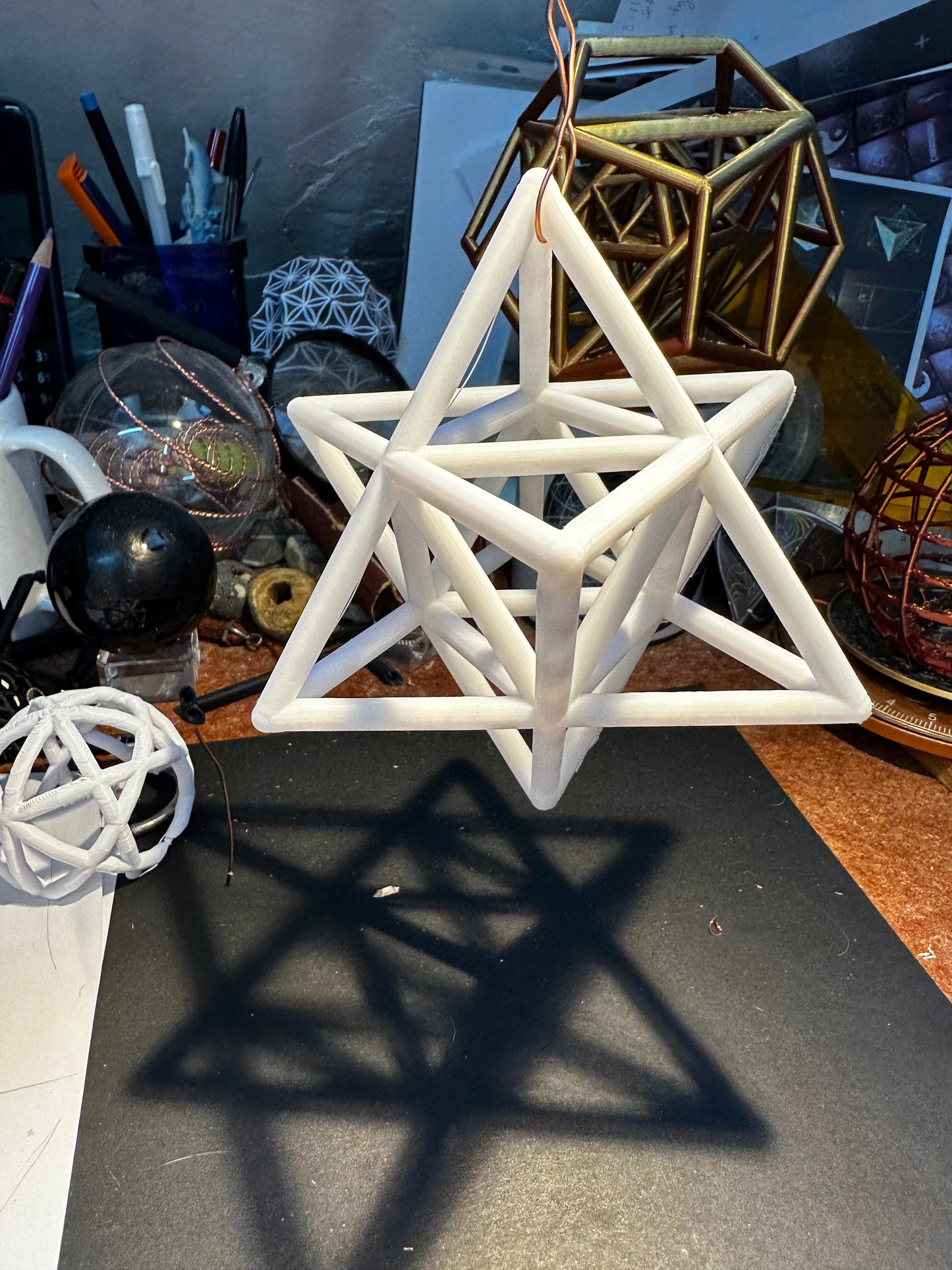 Merkaba with Central Octahedron – Sacred Geometry of Light & Balance