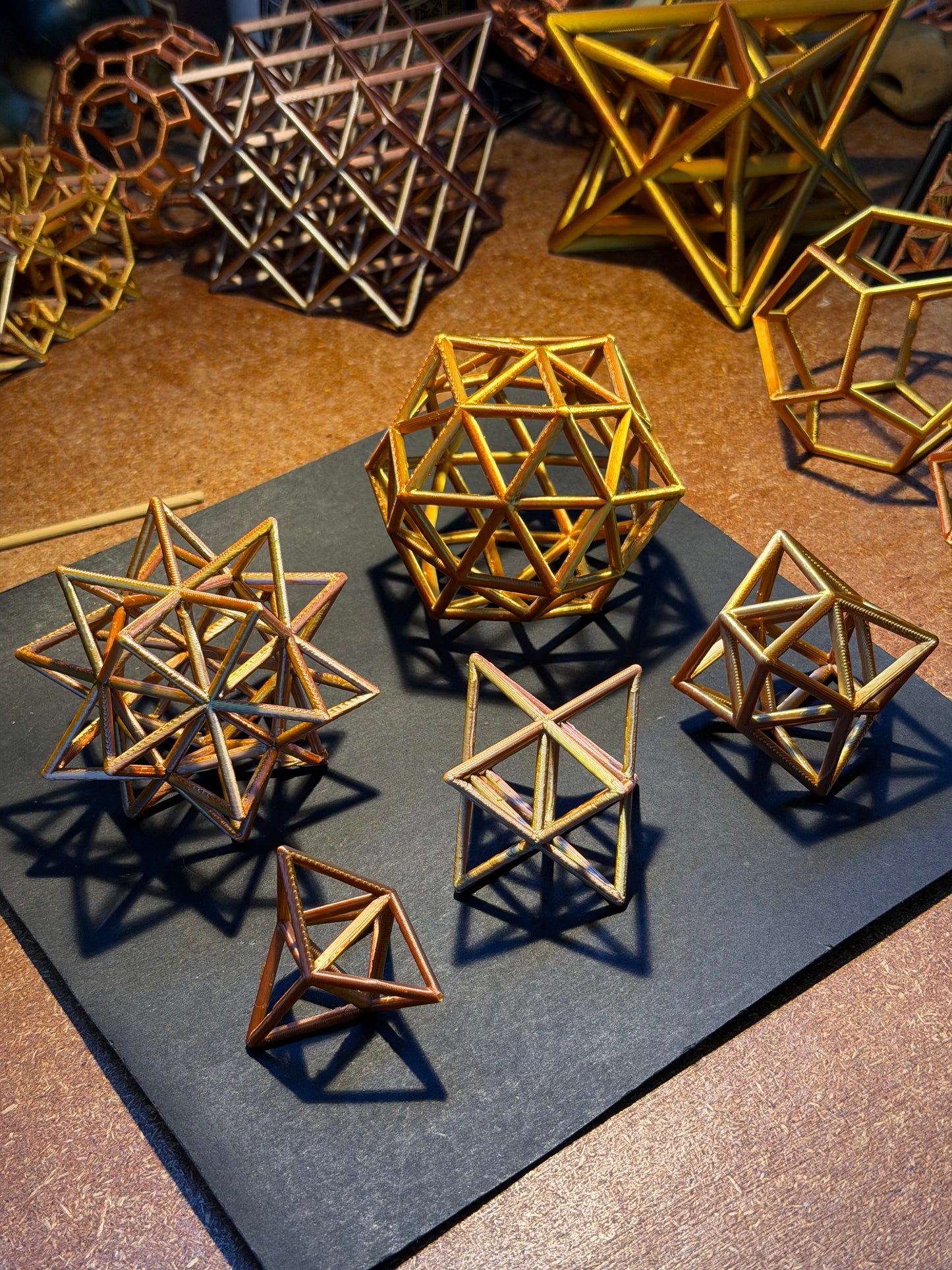 Stellated Platonic Solids 1 Inch edition