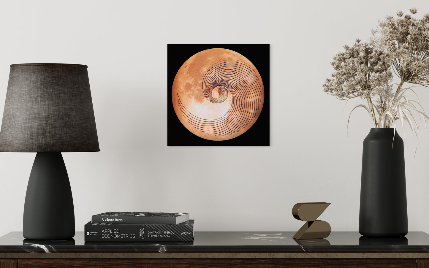 Fibonacci Moon Print C-Type Print - Nature of Flowers