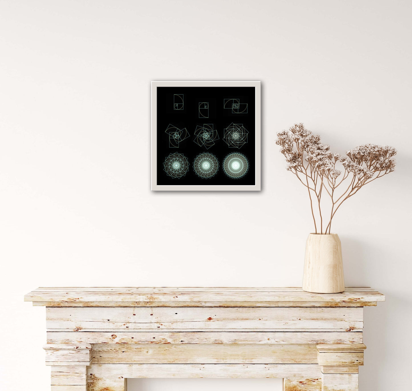 Fibonacci Sequence C-Type Print - Nature of Flowers