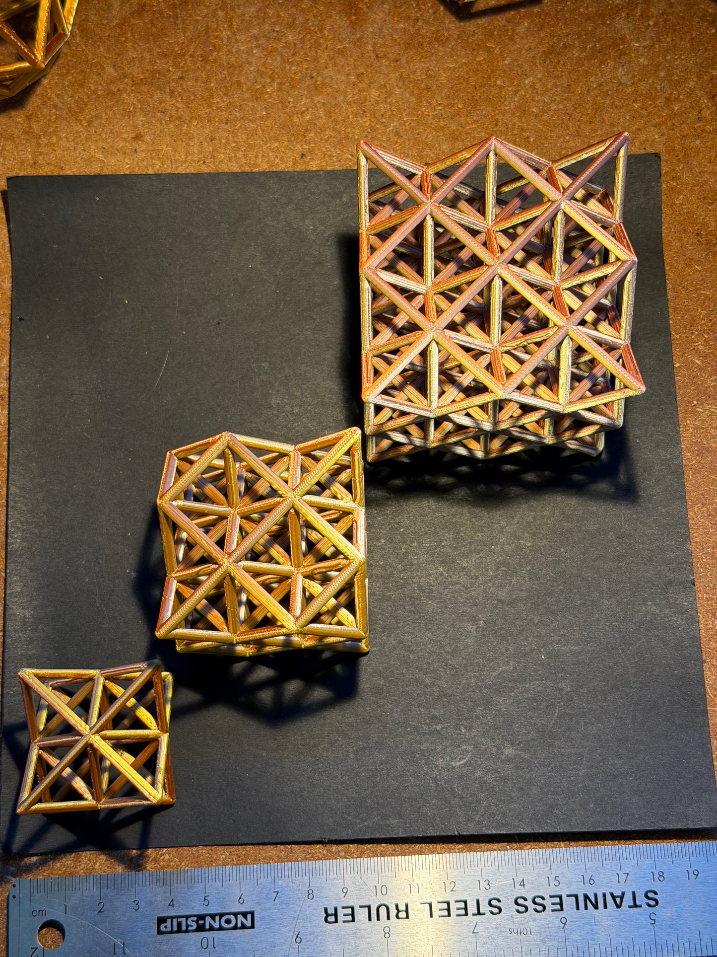 Geometric Elegance: Modular Tetrahedral Matrix Collection