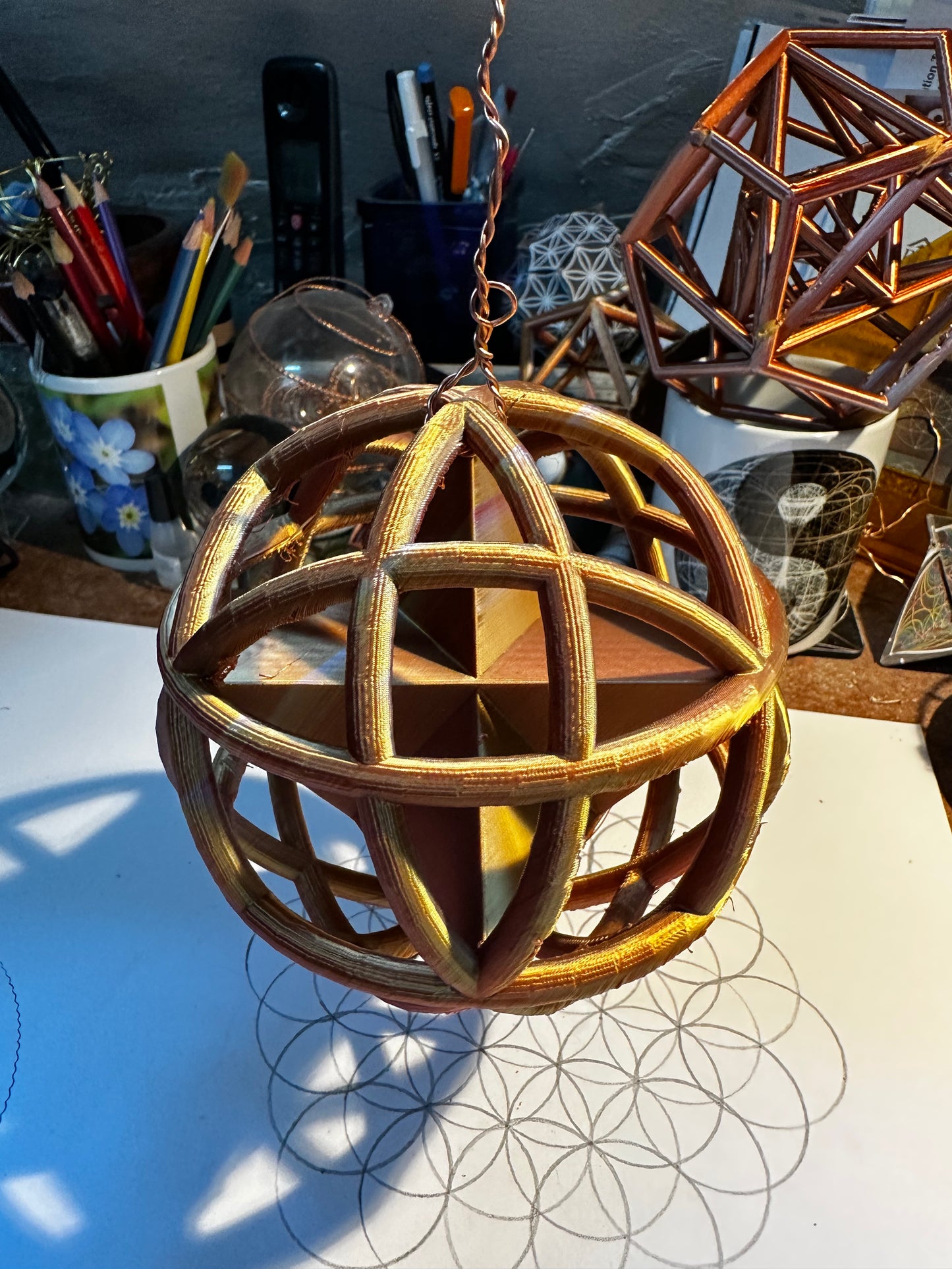 Merkaba with Cirlces