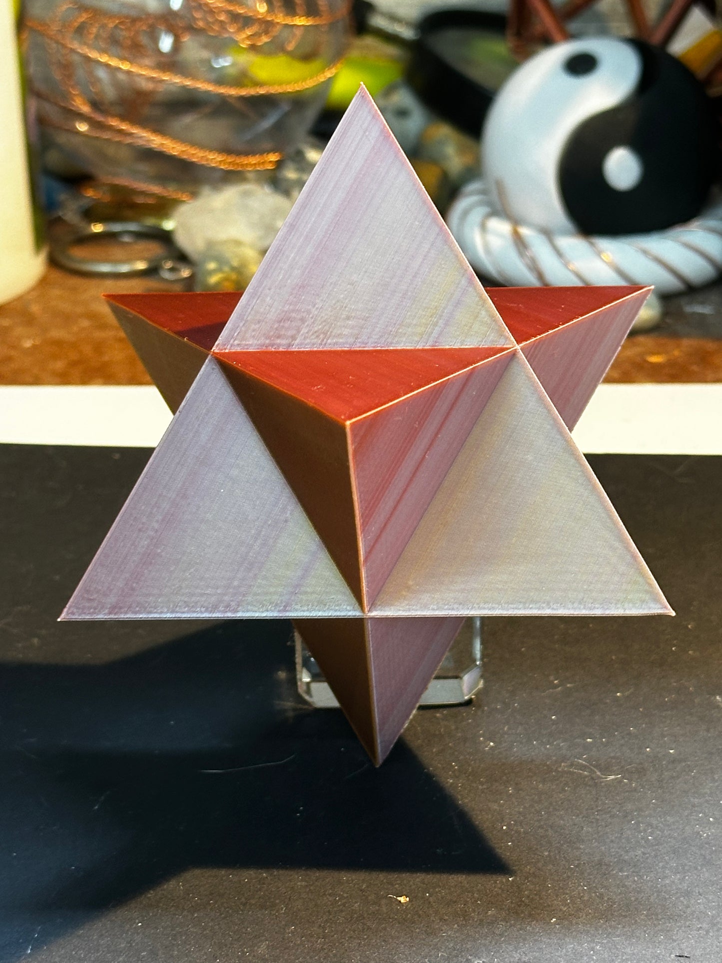 Solid Merkaba – Sacred Geometry Symbol of Light, Balance & Transformation