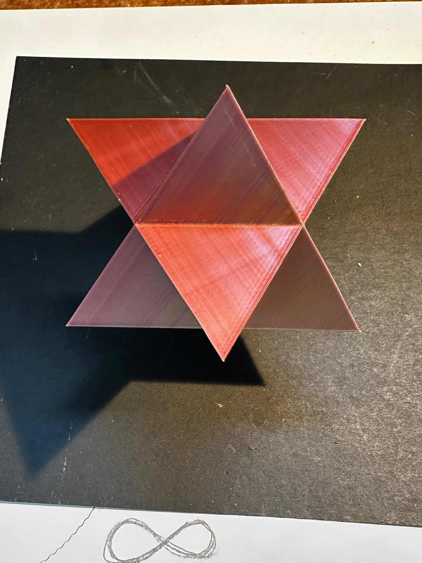 Solid Merkaba – Sacred Geometry Symbol of Light, Balance & Transformation