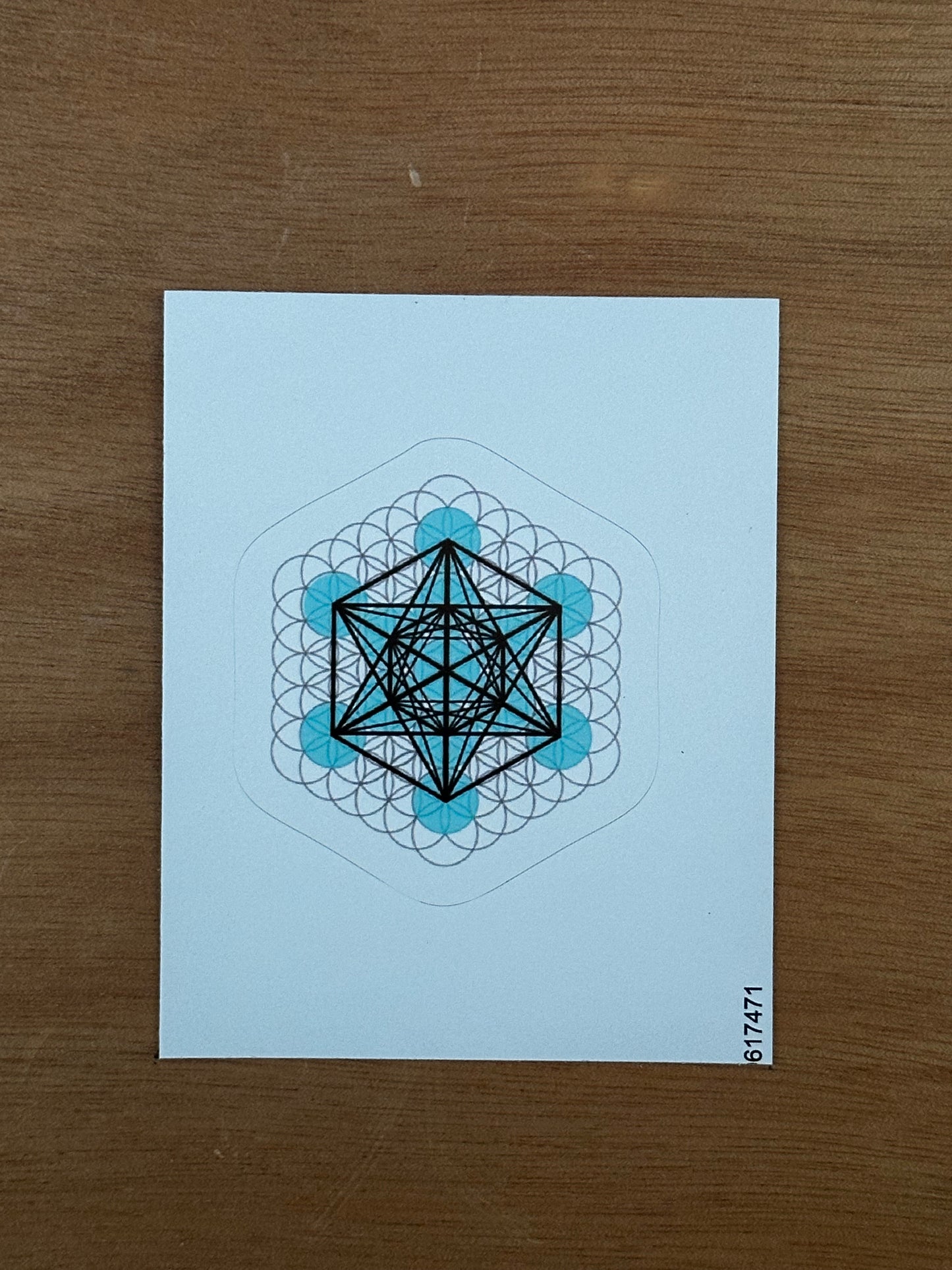 Fruit of Life, Metatron’s Cube Sticker