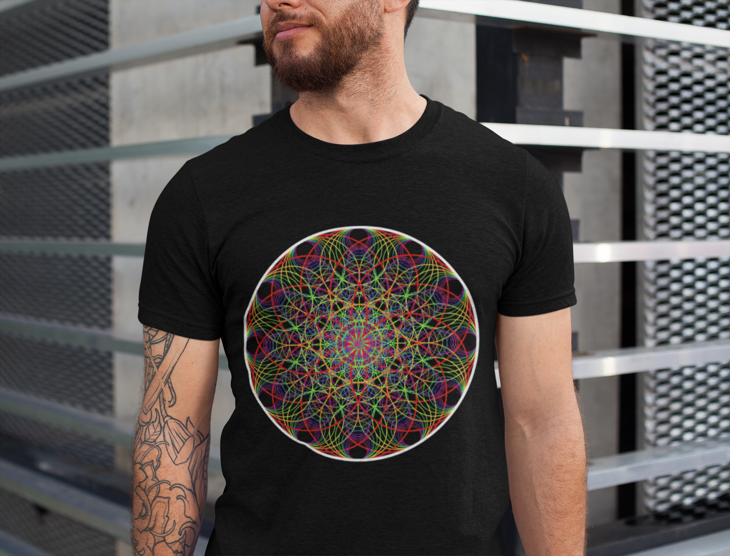 Twelve Sound Waves in a Circle Softstyle T-Shirt