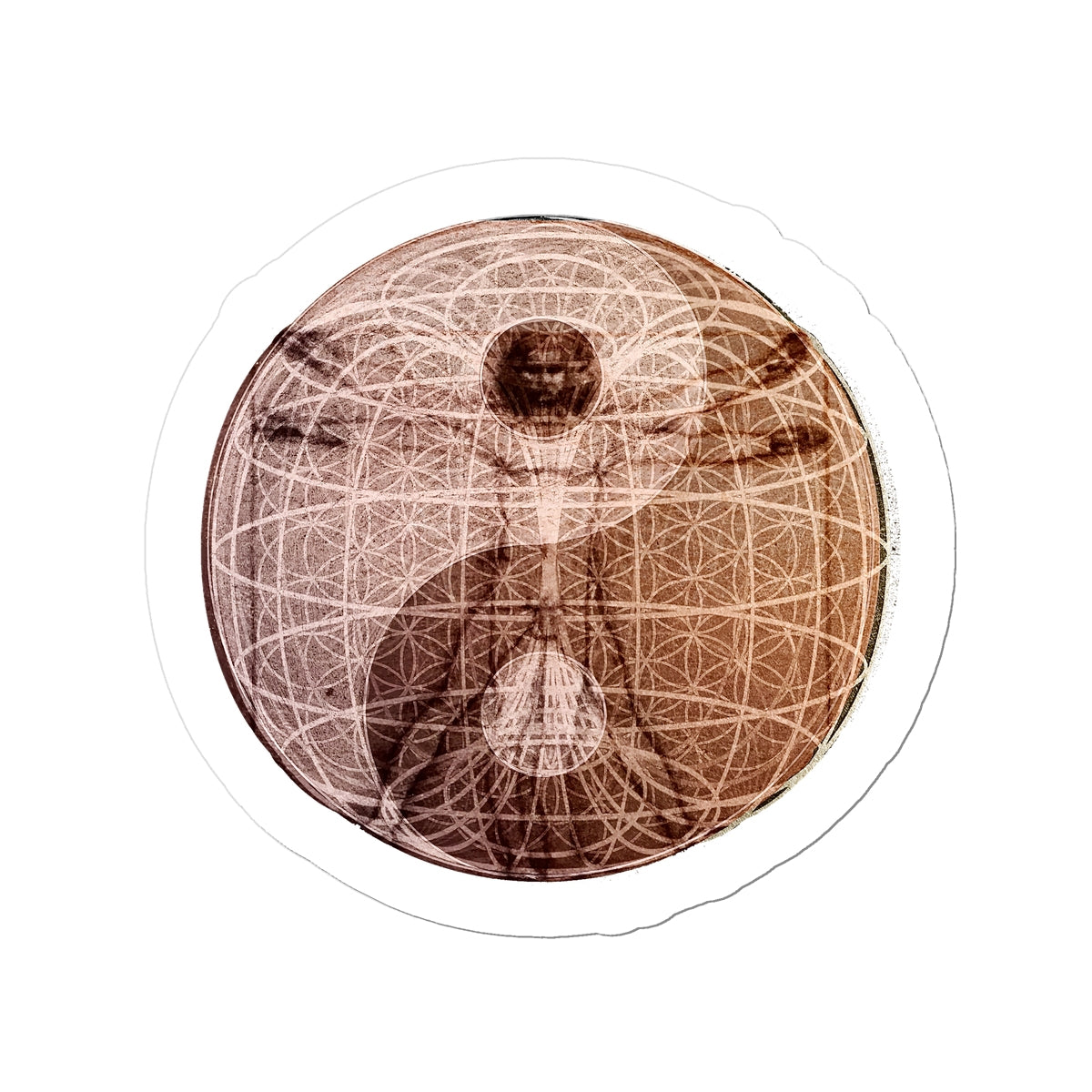 The Sphere of Life Energy Sticker