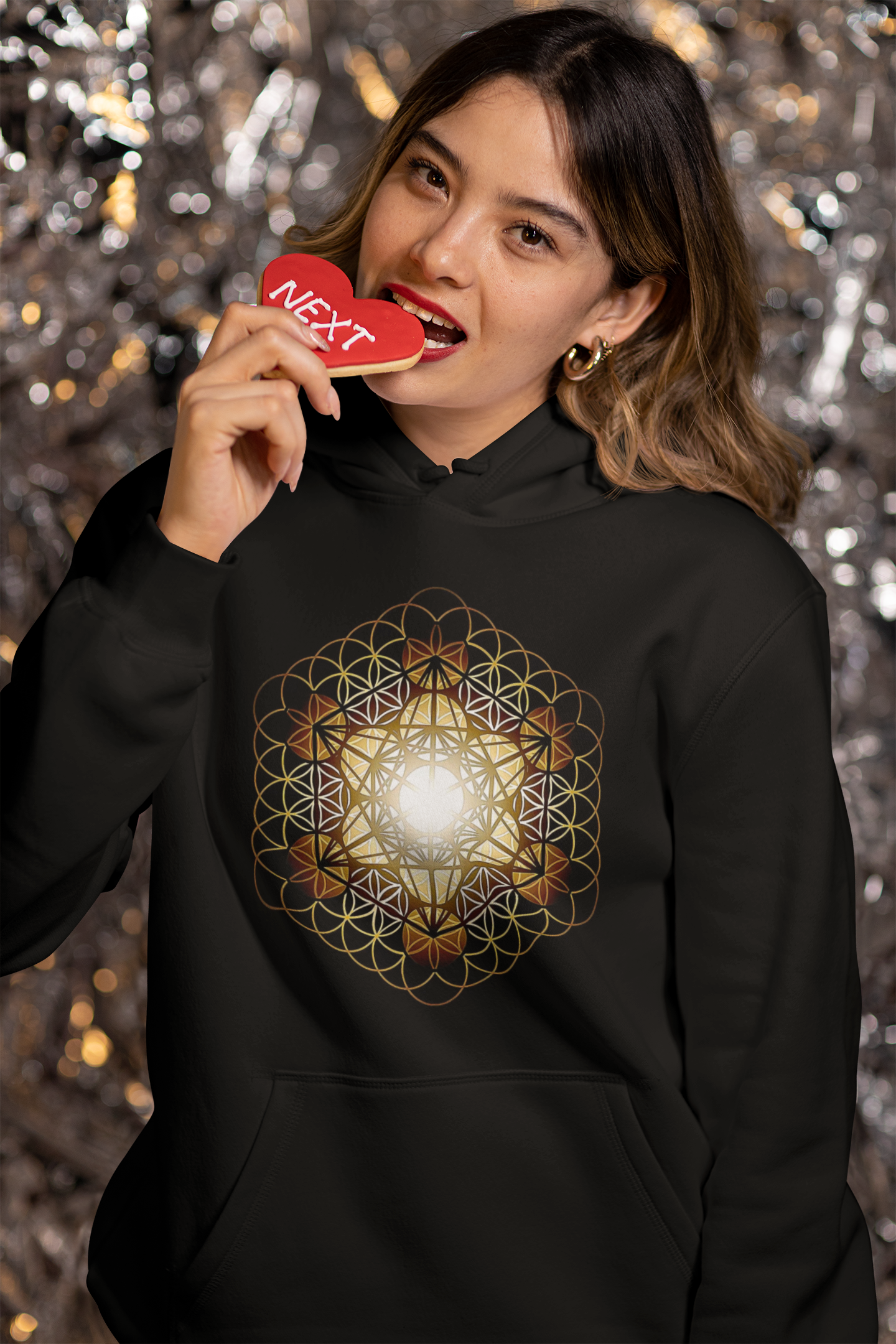 Fruit of Life Glow College Hoodie