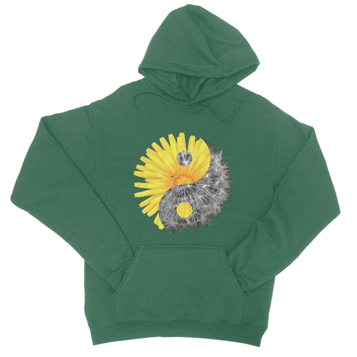 Dandelion Yin Yang College Hoodie