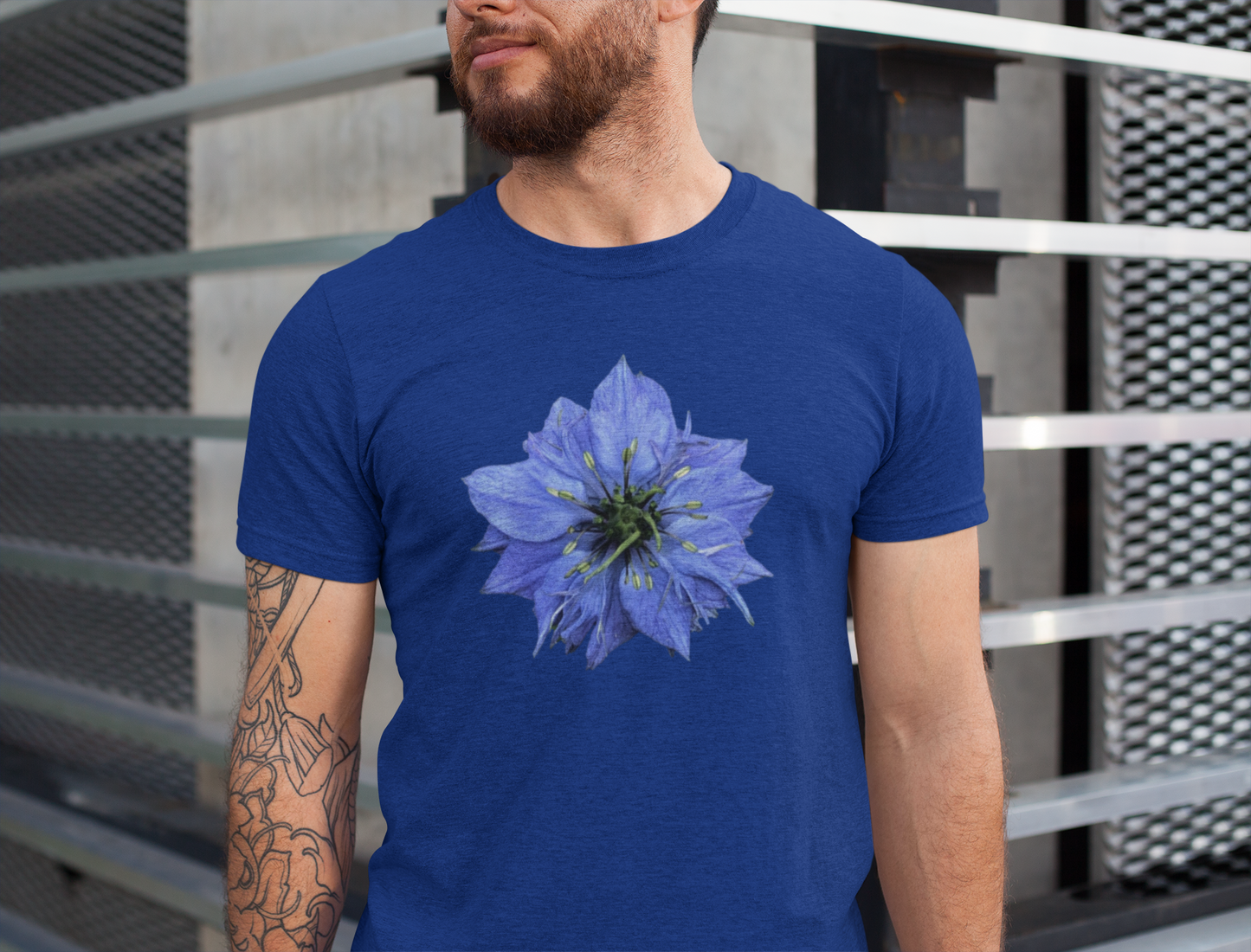 Blue Flower T-Shirt