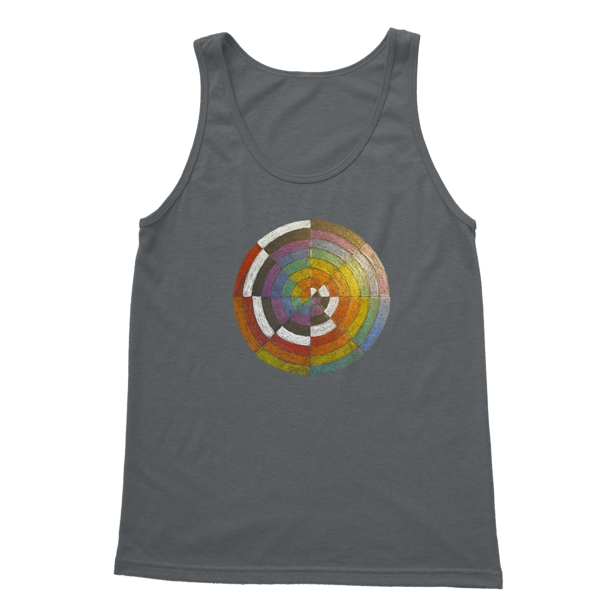Colour Spiral Softstyle Tank Top