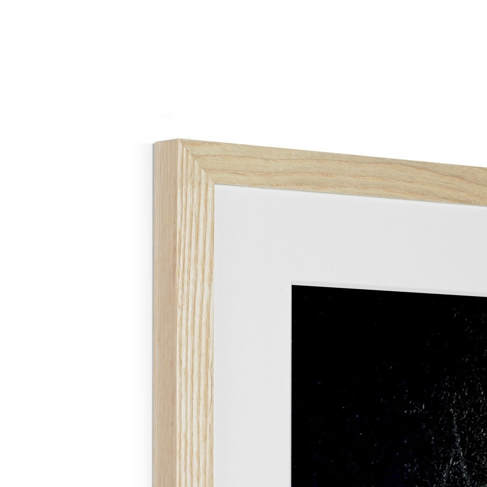 Energy Matrix inside a Torus Print Framed & Mounted Print