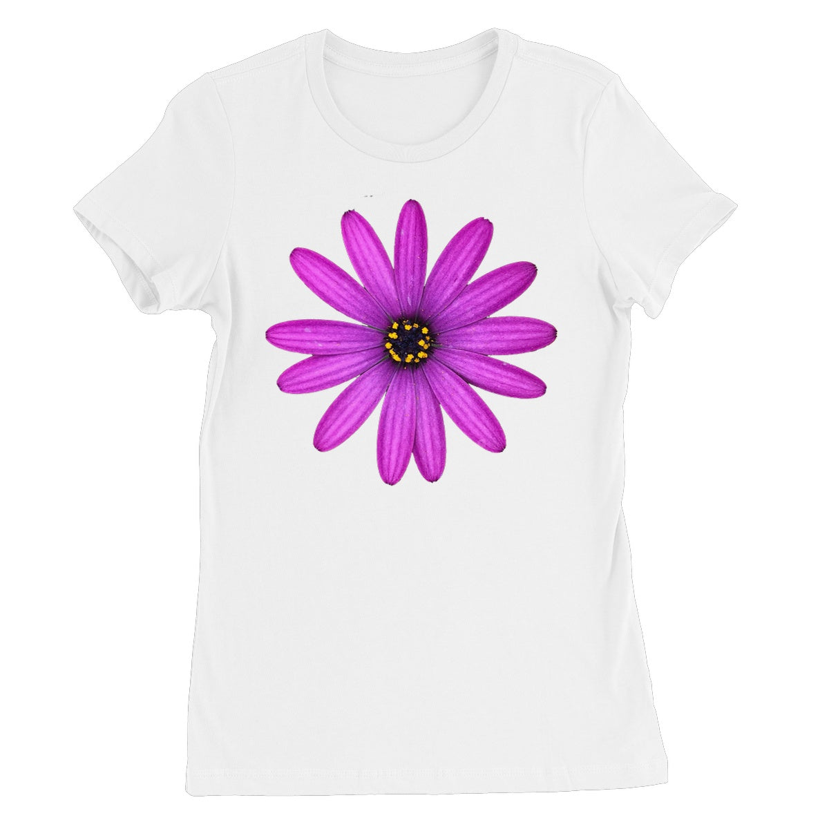 Purple Petals Women's Favourite T-Shirt - Nature of Flowers