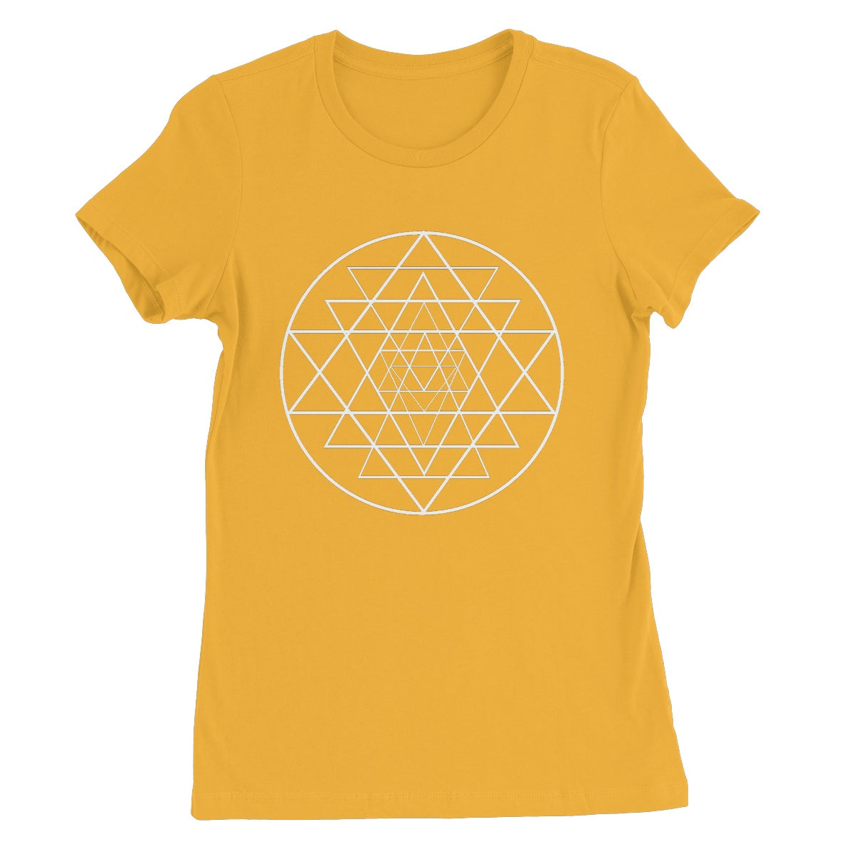 Shri Yantra Creation Women's Favourite T-Shirt - Nature of Flowers
