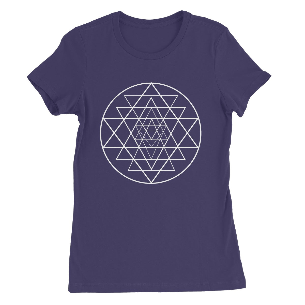 Shri Yantra Creation Women's Favourite T-Shirt - Nature of Flowers
