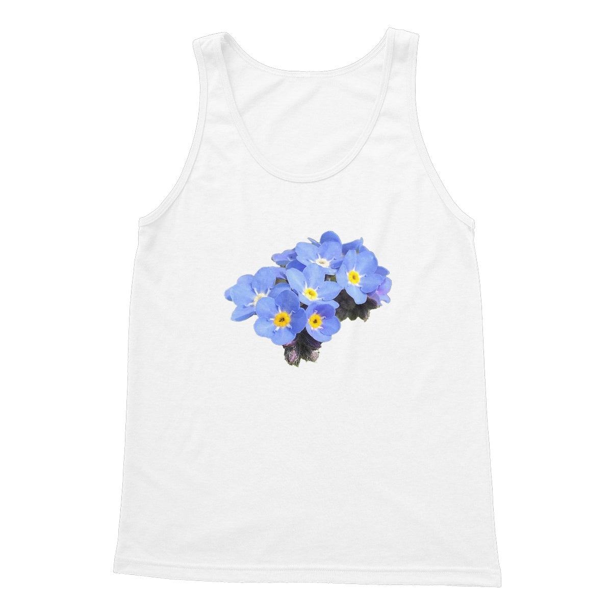 Forget me Nots Softstyle Tank Top