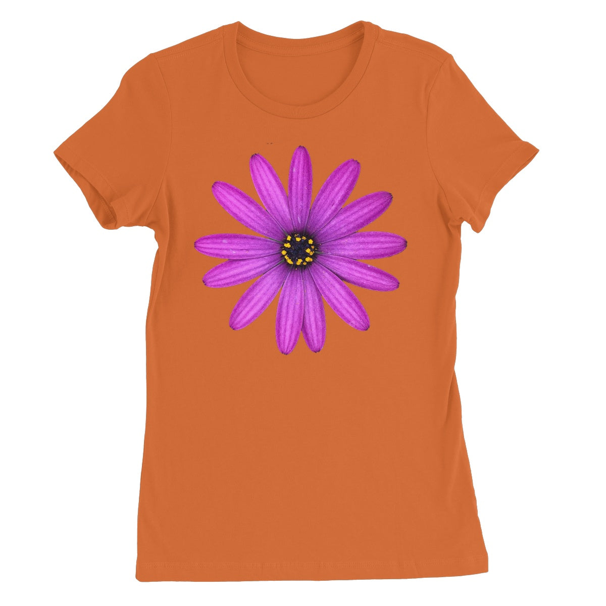 Purple Petals Women's Favourite T-Shirt - Nature of Flowers