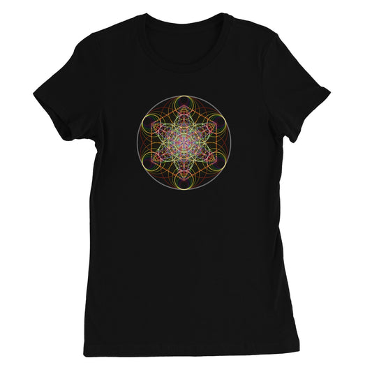 Metatron's Cube Waves Women's Favourite T-Shirt