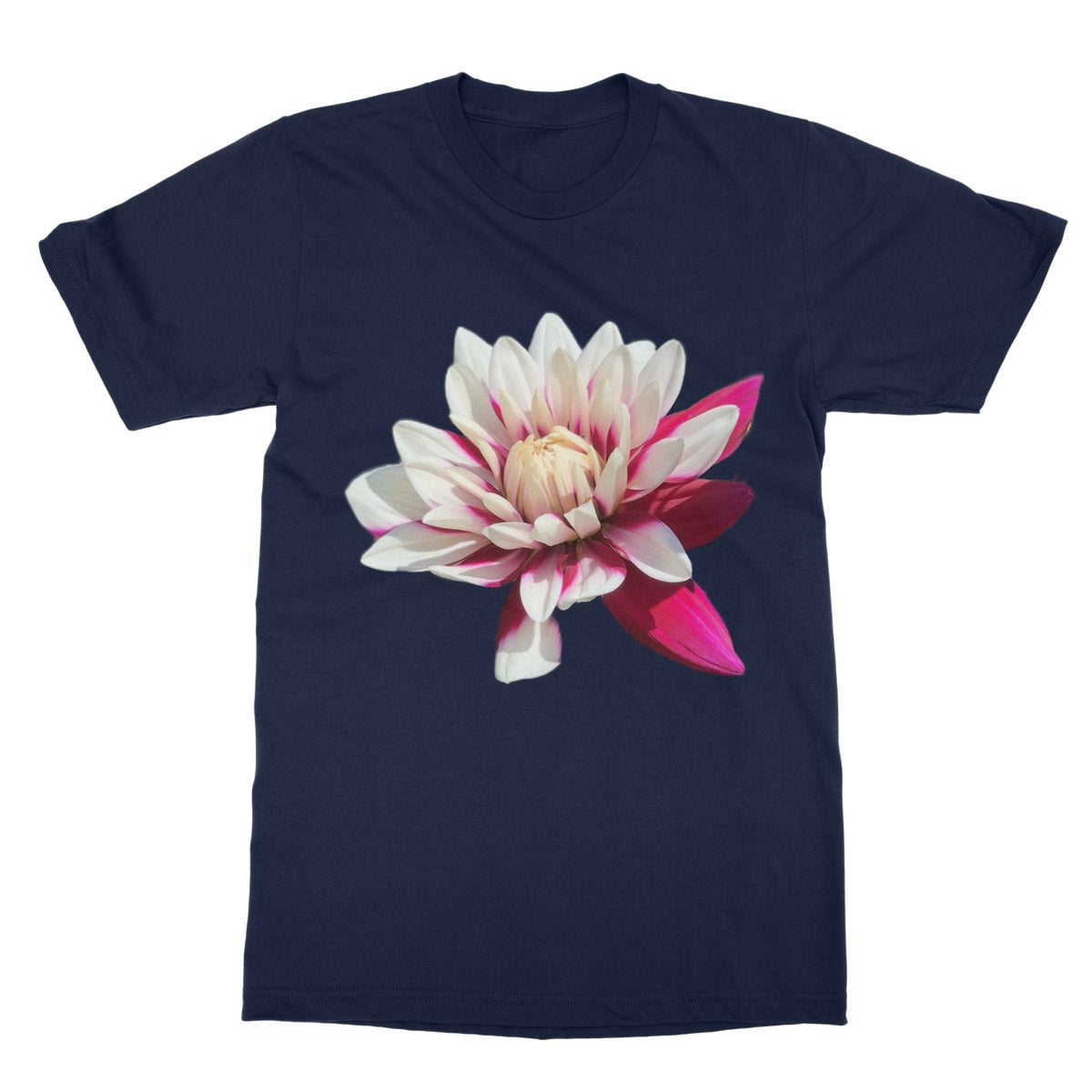 Pink Dahlia Softstyle T-Shirt