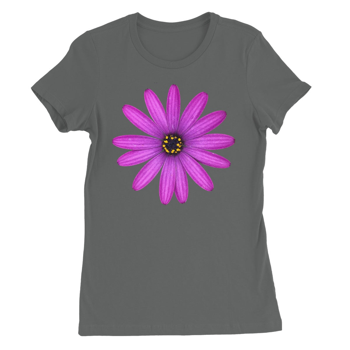 Purple Petals Women's Favourite T-Shirt - Nature of Flowers