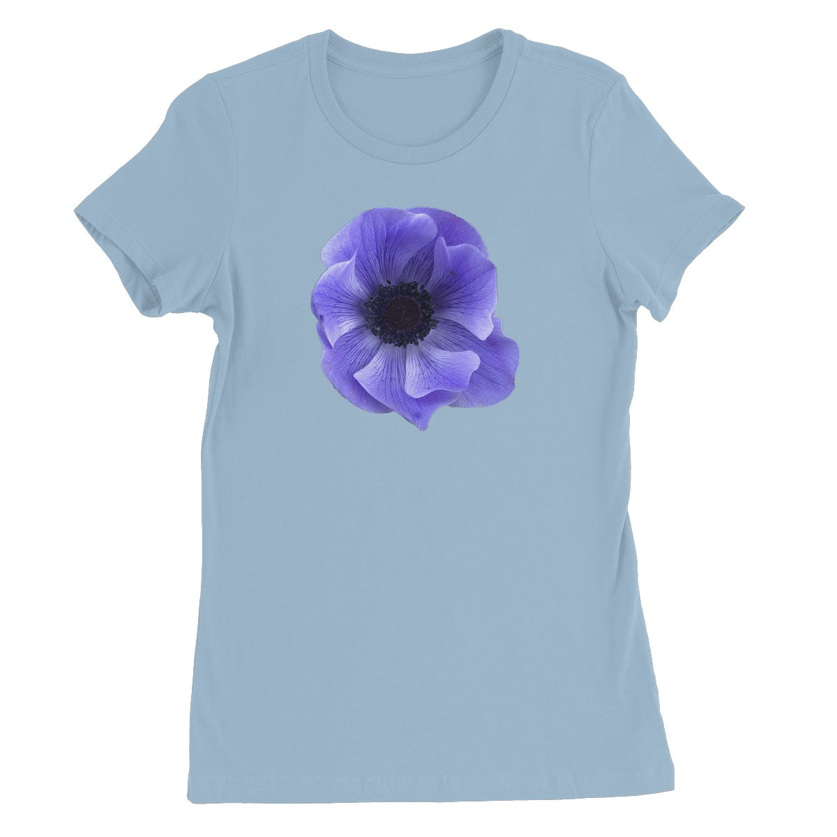 Mistral Blue Anemone Flower Women's Favourite T-Shirt