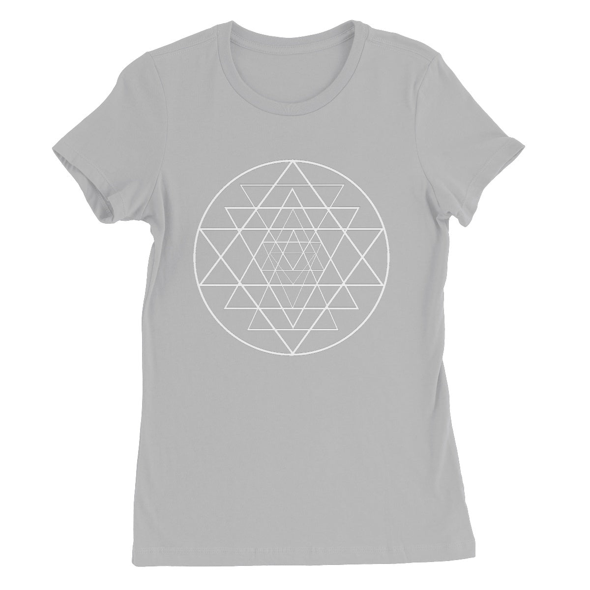 Shri Yantra Creation Women's Favourite T-Shirt - Nature of Flowers