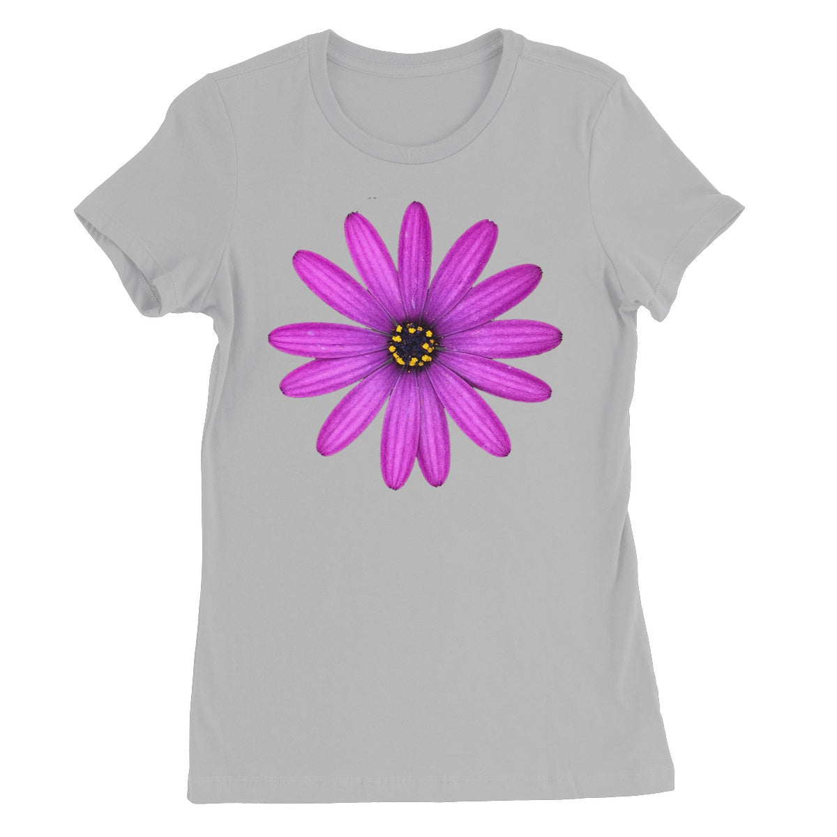 Purple Petals Women's Favourite T-Shirt - Nature of Flowers