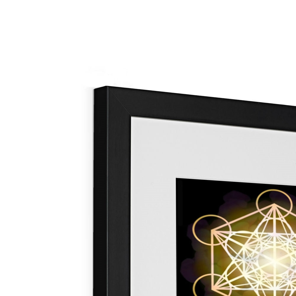 The Geometry of a Flower 2 Framed & Mounted Print