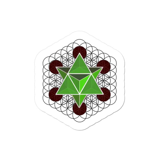 Merkaba Star Tetrahedron  Sticker