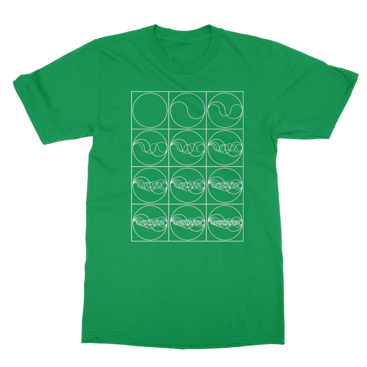 12 Waves Softstyle T-Shirt - Nature of Flowers