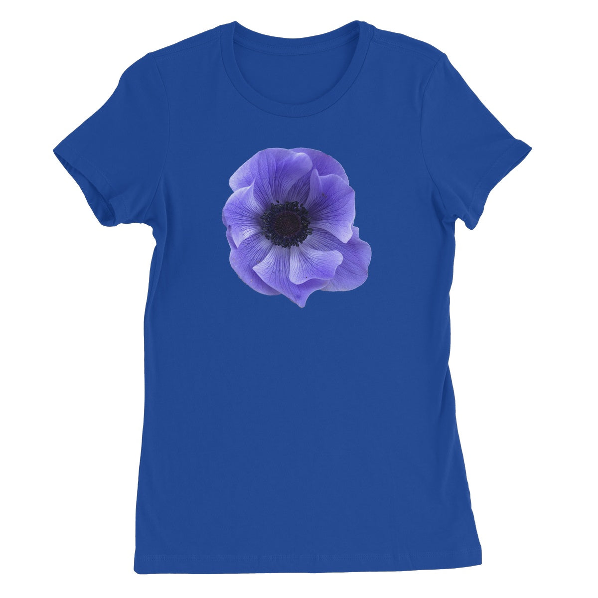 Mistral Blue Anemone Flower Women's Favourite T-Shirt