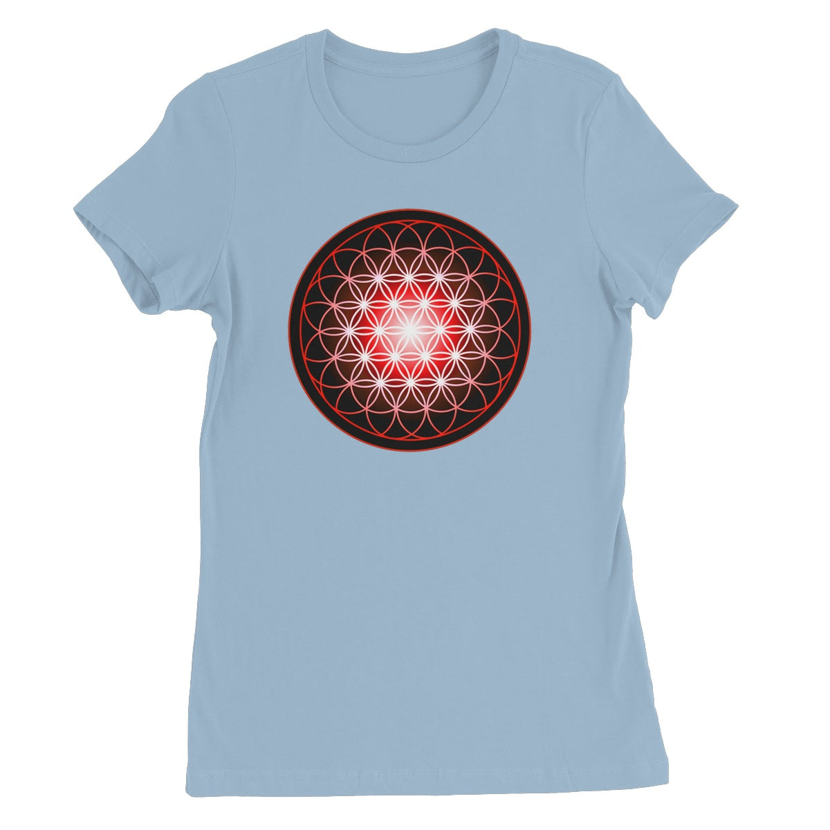 Flower of Life in Red Women's Favourite T-Shirt